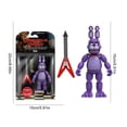 thumbnail image 2 of Figura de acción de Five Nights at Freddy's Fox, muñeca de juguete decorativa para niños, figura de exhibición de juguete articulada, muñeca para niños, regalos de cumpleaños, 2 of 6
