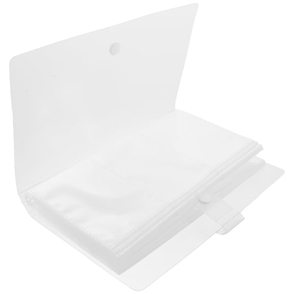 HERFIER Postcard and Photo Card Storage Album, Note Collection Book for Photos and Cards, 8.37x5.11x0.98 inches