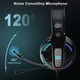 thumbnail image 2 of Cshidworld Audífonos para Juegos para PC con Sonido Envolvente 7.1, Audífonos para Juegos con Cable y Micrófono Flexible con Cancelación de Ruido, Almohadillas de Memoria con Luz RGB para Xbox Series, 2 of 7