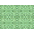 thumbnail image 1 of Ahgly Company Indoor Rectangle Patterned Green Snake Green Area Rugs, 7' x 10', 1 of 6