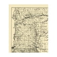 thumbnail image 3 of Historic City Map - Carson Nevada River Settlement - Ives 1861 - 23 x 28.25 - Vintage Wall Art, 3 of 5