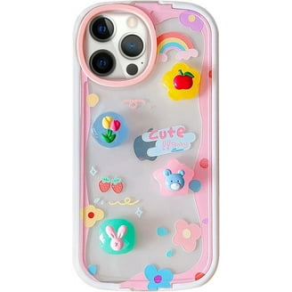 Ailisi Cover Portafoglio Per IPhone XR Con Coniglietto E Fiori - Rosa Oro, Custodia A Libro Con Slot Carte - 2