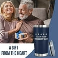 thumbnail image 6 of Birthday Gifts For Men, Boyfriends, I Love You, Anniversary, Couple Gifts For Him, Husband From Wife, Tumbler Gift Idea For Him, 20 Oz Stainless Steel Tumbler, 6 of 6