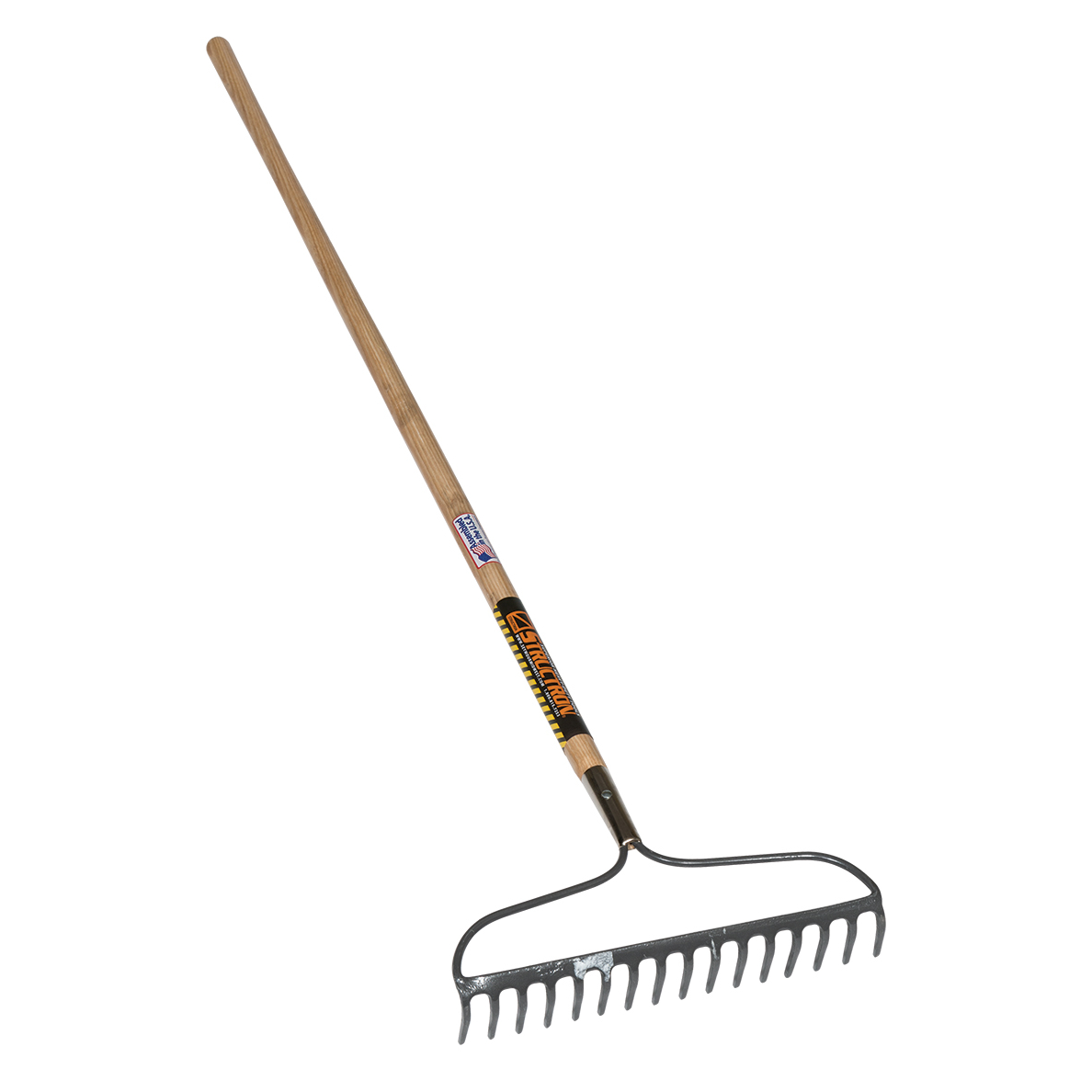 Midwest Rake LLC 42357 67" X 16.5" X 3.5" Bow Rake With 16 Tines