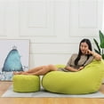 thumbnail image 4 of ALING Housse de Fauteuil Poire Housse de Canapé Sofa Intérieur de Repos pour Adultes Enfants Seulement Housse de Fauteuil Poire Housse de Meuble Canapé (Remplissage Non Inclus), 4 of 5