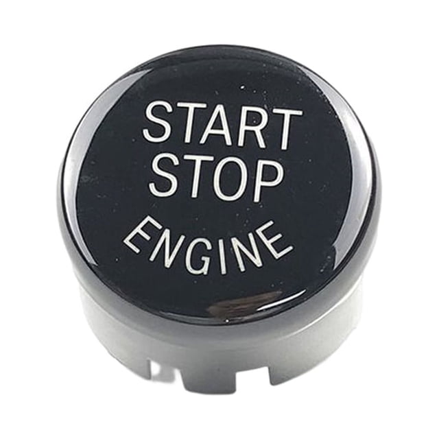 Kenally Botones de arranque y parada de coche, interruptor de encendido de ajuste alto, interruptores pequeños de repuesto, cubierta de Vehículos, repuestos y accesorios Mis Negro G/F con startstop