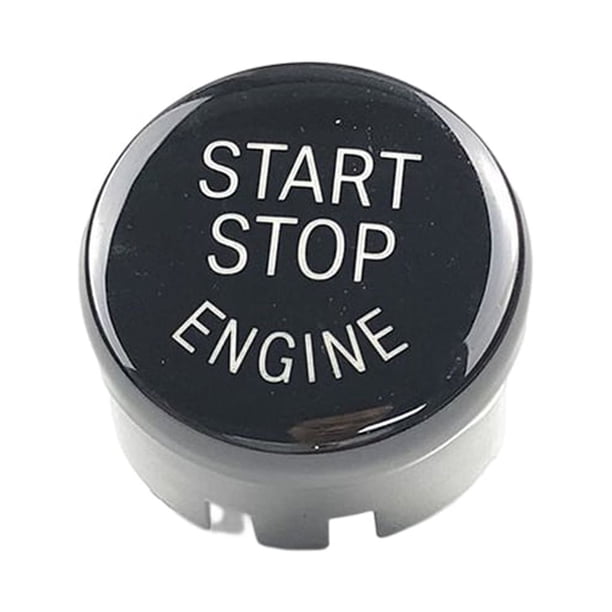 Scienceny Botones de arranque y parada de coche, interruptor de encendido de ajuste alto, interruptores pequeños de repuesto, cubierta de Vehículos, repuestos y accesorios Mis Negro G/F con startstop
