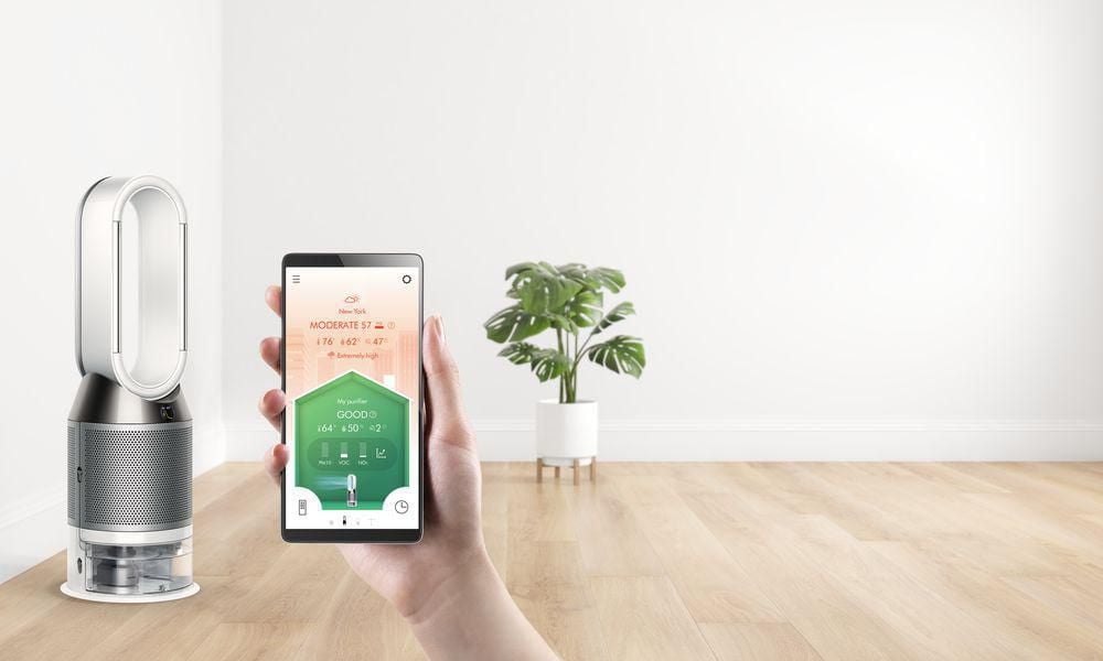 Humidificateur, purificateur d'air et ventilateur Dyson Pure Humidfy + Cool ™ Blanc