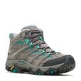 thumbnail image 2 of Bota Merrell Moab 3 Mid Impermeable Mujer Granito Ancha 9, 2 of 9