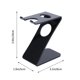 thumbnail image 2 of HEANUJJ Base Universal Para Brochas De Afeitar En Negro Con Gancho Doble Y Acabado, 2 of 6