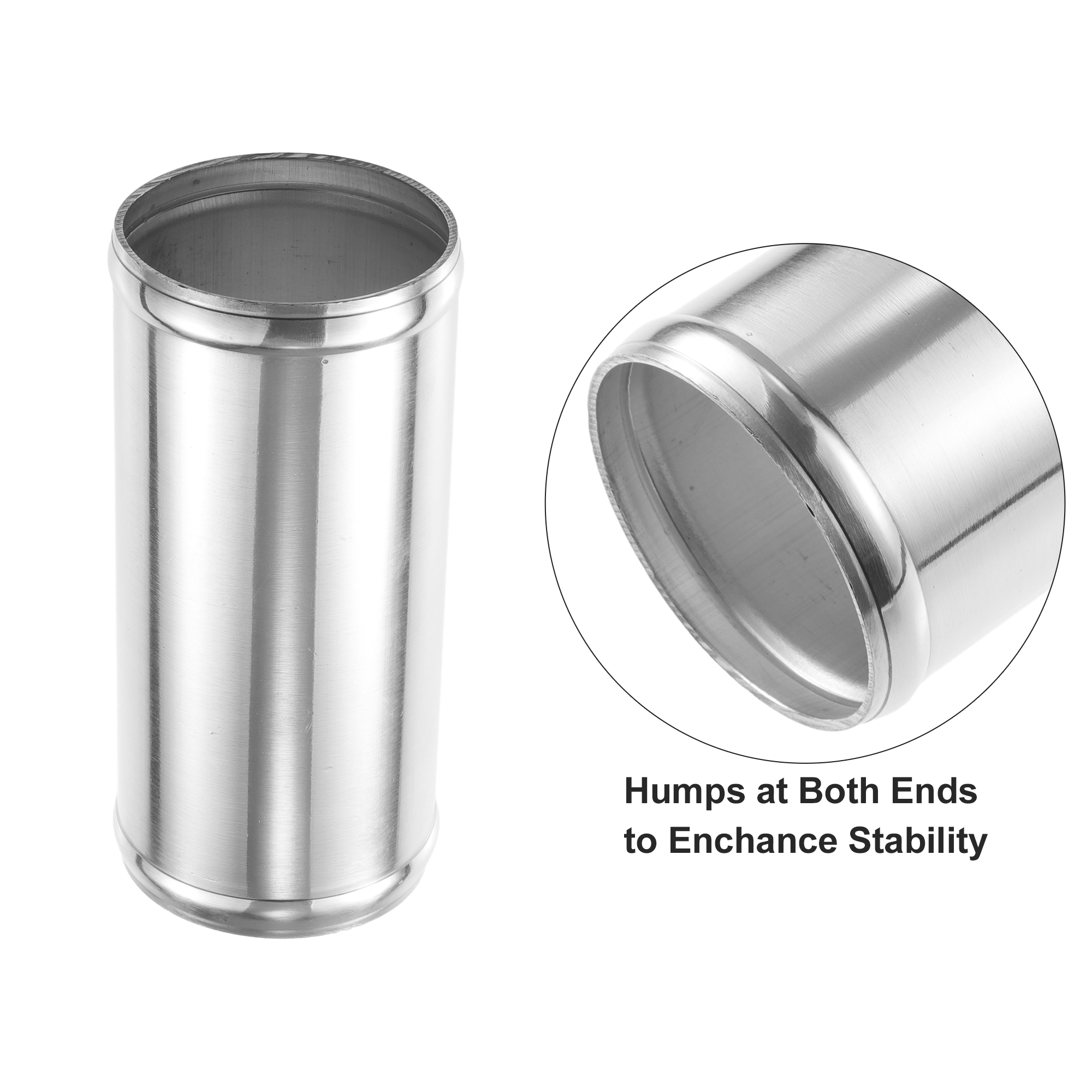 Unique Bargains 6" 152mm Length Universal Car Aluminum Alloy Intercooler Pipe 70mm 2.75"OD