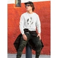 thumbnail image 2 of Ink Fish Design. Sweatshirt Men -Image by Shutterstock, Male x-Large, 2 of 4