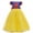 Yellow-sequins, variant on Kids Girls Halloween Christmas Carnival Cosplay Fancy Princess Dress up Birthday Party Long Wedding Gown 4-5 Years Yellow-cloak