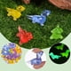 thumbnail image 3 of BRIGHTFUFU 100 Uds Mini figuritas de lagarto de resina figuritas luminosas de resina lindas decoraciones de lagarto de resina pequeños animales de resina, 3 of 7