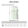 thumbnail image 4 of Sikiie Green Checkboard Basketball Jersey Reversible Men's Mesh Athletic Sports Shirts Training Practice S-4XLSmall, 4 of 6
