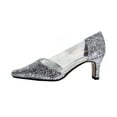 thumbnail image 3 of FLORAL Asha Women's Wide Width Evening Glittery Dress Shoes, 3 of 11