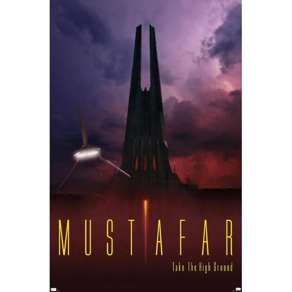 Star Wars: Mustafar - Visit Mustafar by Russell Walks 23 Wall Poster, 22.375" x 34"