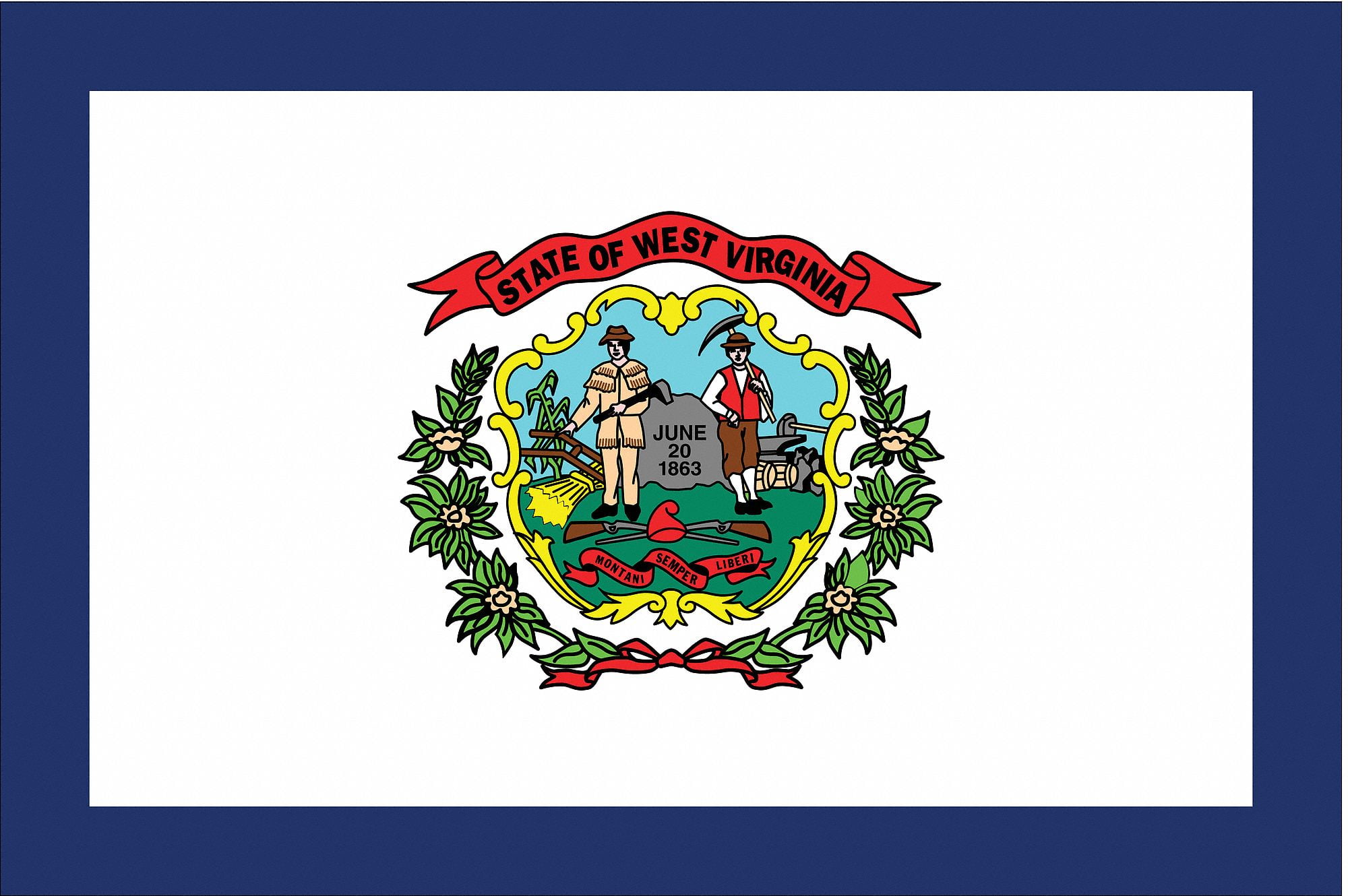 Details about   West Virginia Eagle Flag 