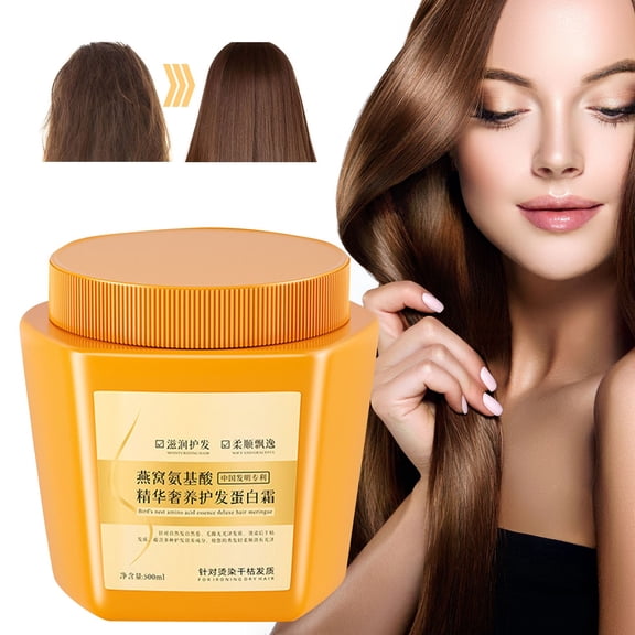 Hair Protein Conditioner - Nourishing Moisturizing Hair Repair Cream, Deep Conditioning, Protein Hair Care, Frizz Control, Long-Lasting Fragrance, Christmas Holiday Hair Care, 16.9 fl oz Winter Wedd