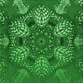 thumbnail image 1 of Ahgly Company Indoor Square Patterned DarkGreen Area Rugs, 8' Square, 1 of 6