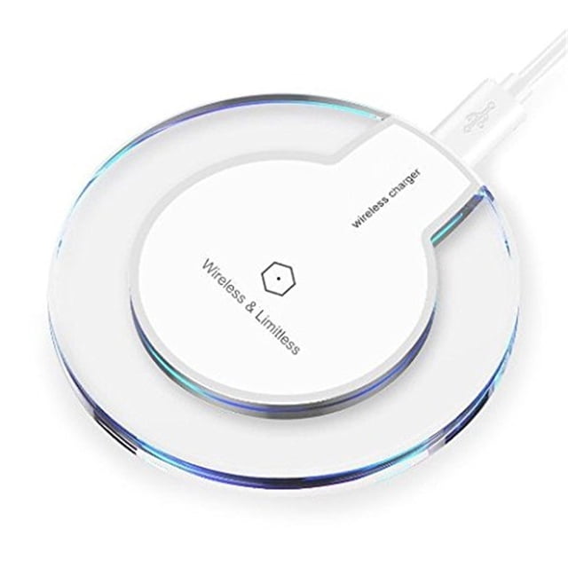 Carga rápida de teléfono inalámbrico QI ultrafino para iPhone y todos