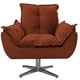 thumbnail image 1 of Sillón Odette B base de metal - Terracota WEIK Odette, 1 of 5