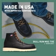 thumbnail image 2 of Botas de trabajo Danner Bull Run Moc Toe de 6 pulgadas para hombre, color negro 14EE, 2 of 6