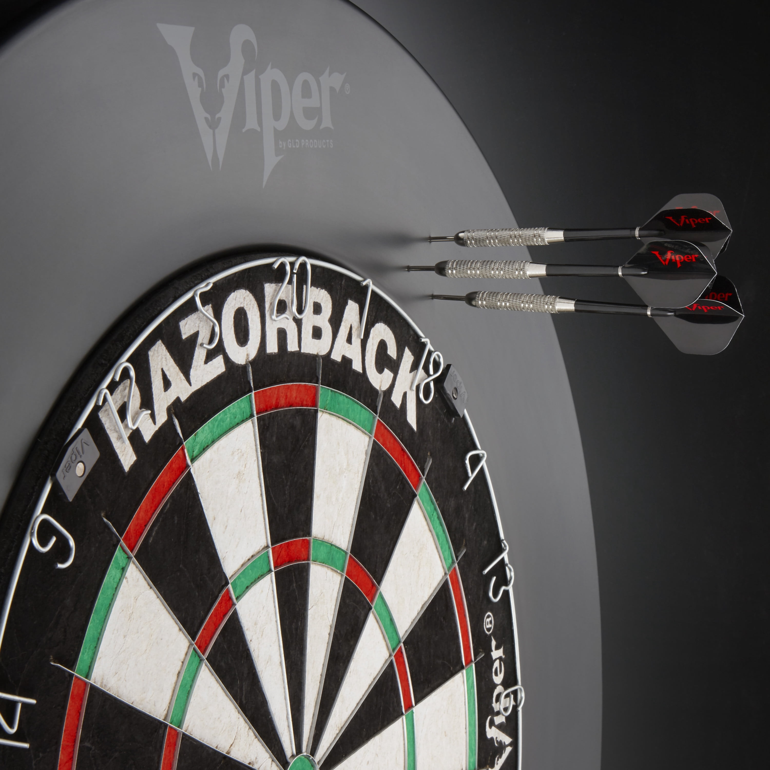 Viper Guardian Dartboard Surround, Dartboard Wall Protector, Black
