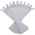 thumbnail image 1 of 10pcs 9 Inches Invisible Zippers Conceal Zippers For Sewing, Dress, Garments, Clothes, Pillow, Tailor, Craft (white, 9"), 1 of 2
