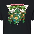 thumbnail image 3 of Teenage Mutant Ninja Turtles - Triangle Logo - Juniors Cropped Cotton Blend T-Shirt, 3 of 5