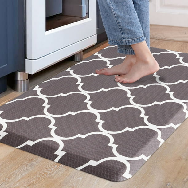 Carvapet Kitchen Mat Cushioned AntiFatigue Comfort Floor Mat NonSlip Kitchen Rug PVC Standing