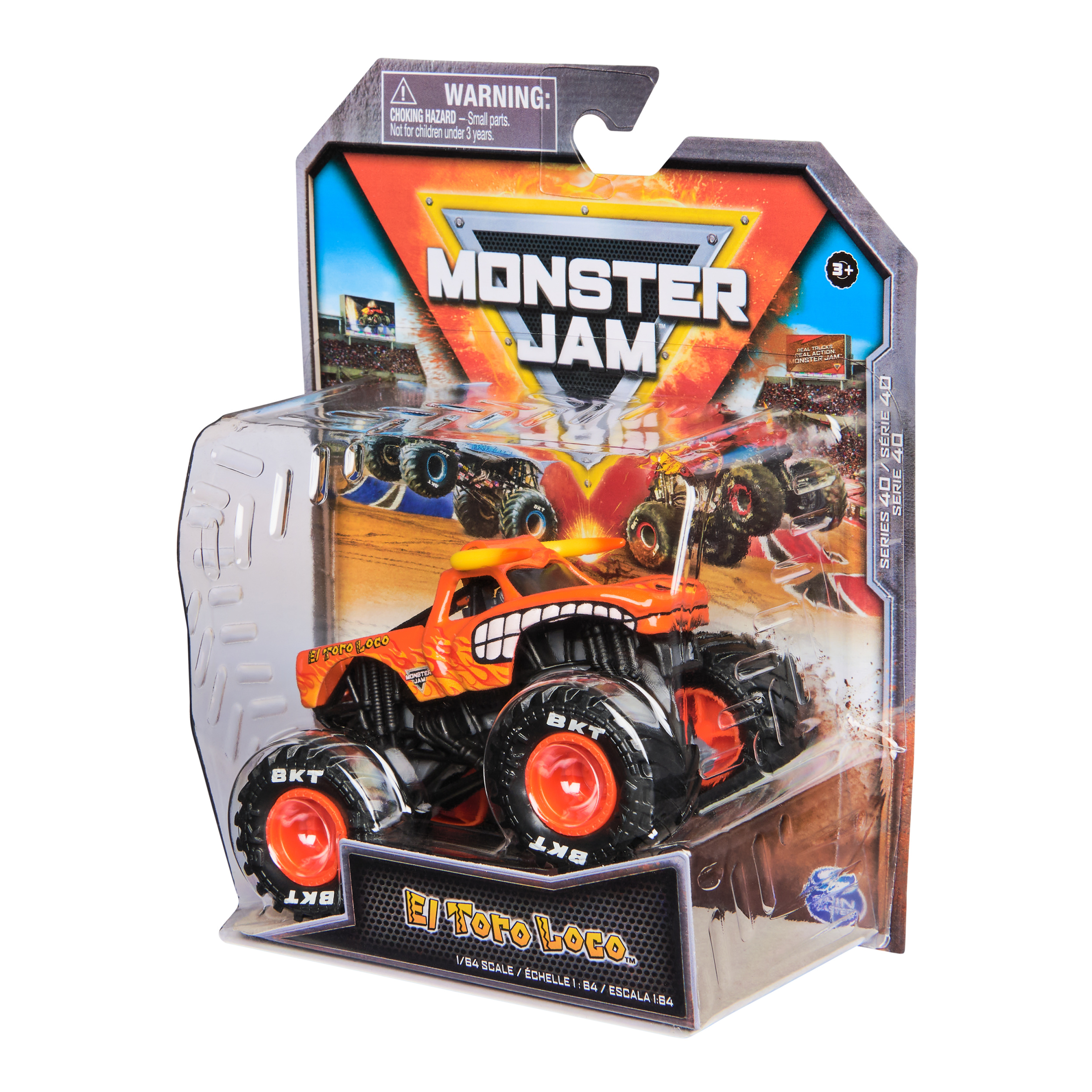 El Toro Loco Die-Cast Monster Truck for Indoor Playground Fun