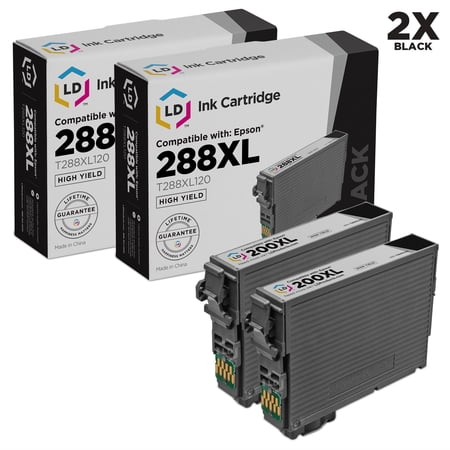 Remanufactured Replacement for Epson 288XL T288XL120 High Yie Cartridges 2-Pack Expression XP-330  XP-340  XP-430  XP-434  XP-440  XP-446