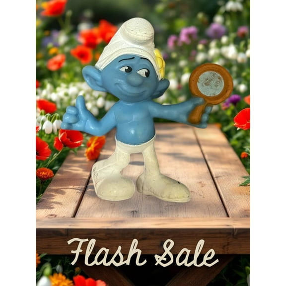 Smurfs Movie 3” Pvc Cake Topper Figure Figurine Rare Gift Collect
