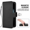 thumbnail image 4 of Iphone 11 Pro Cover Rfid, Iphone 11 Pro Protective Cover, Shockproof Mobile Phone Cover Stand Function Thickened Tpu Card Pocket Magnetic Closure Folding Cover for Iphone 11 Pro (5.8 Inches) Black, 4 of 7