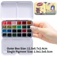 thumbnail image 3 of Holbein Artist's Watercolor 1ml,24 Colors Watercolor Paint Set in a Box for Students, Beginners Artists, 3 of 7
