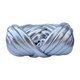 thumbnail image 1 of Hilo grueso, hilo voluminoso, tejido a mano, suave, 500 g, longitud 15 m, hilo para tejer a mano, peso del hilo Plata, 1 of 9