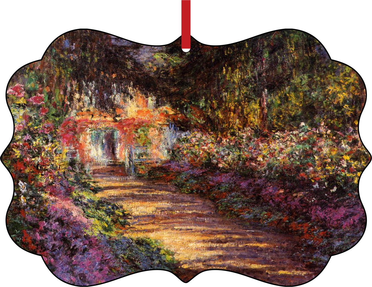 Artist Claude Pathway in Garden at Giverny Elegant