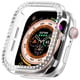 thumbnail image 3 of Protector Pantalla Con Marco Cobertura Completa Caja Reloj PC Doble Diamante Anticaída Antiarañazos para Watch Series 10 42MM/46MM, 3 of 9