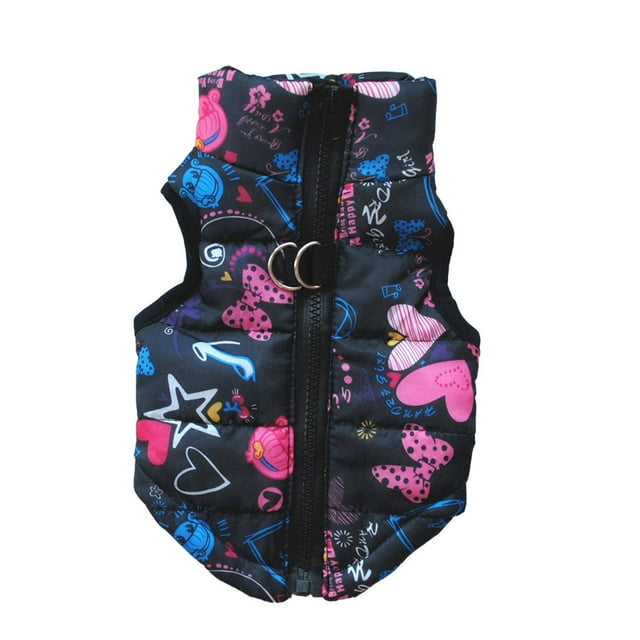 Guardoinrt Dog Harness Coat Practical And Fashionable Choice For Pup Warm And Comfortable Dog Coat Black M