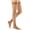 Natural, variant on Medi Sheer & Soft Open Toe Thigh Highs w/ Lace Band - 15-20 mmHg Natural III 392-III-NATURAL