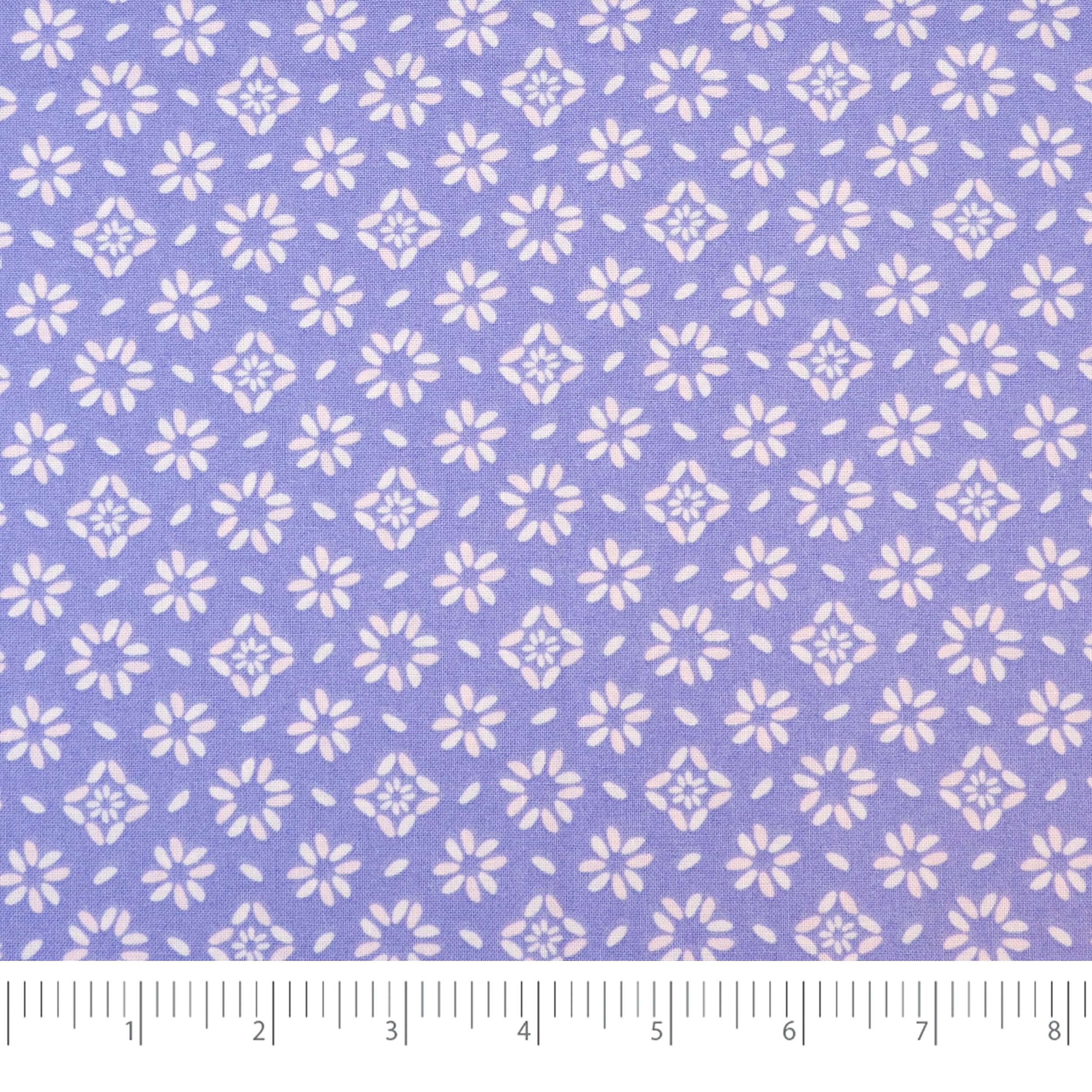 Singer Fabrics, 100 Cotton, Sewing & Craft, Quilting, White flowers on