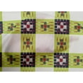 thumbnail image 4 of oneOone Cotton Poplin Fabric Check Ikat Print Fabric BTY 42 Inch Wide, 4 of 4
