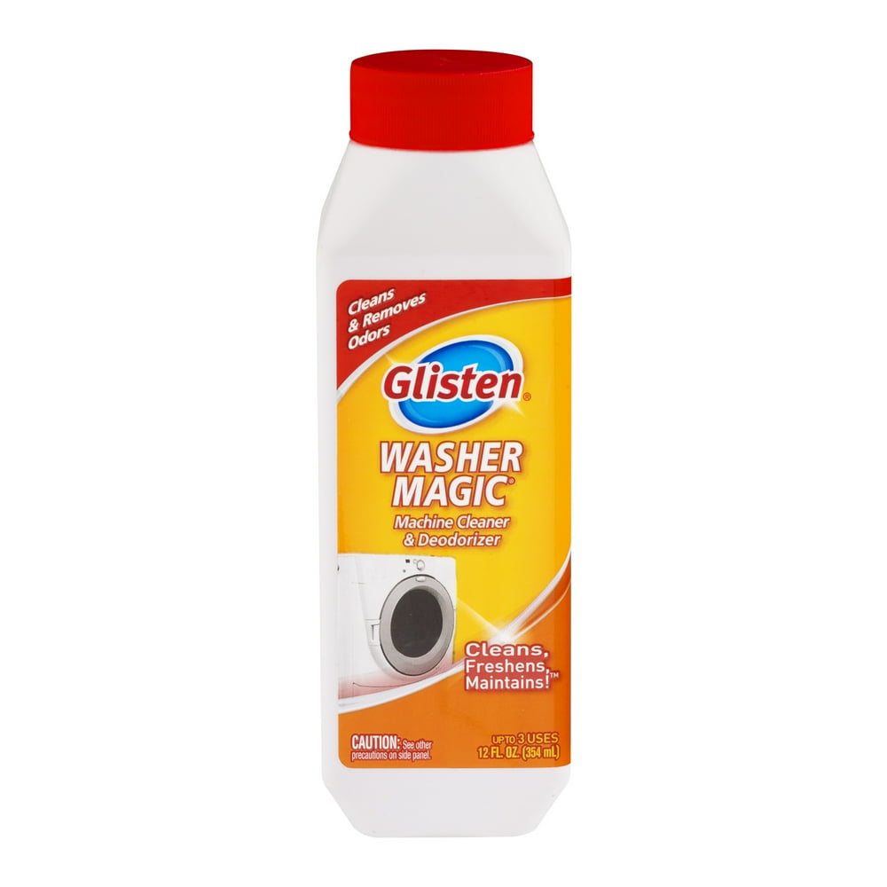 Glisten Washer Magic Machine Cleaner & Deodorizer, 12 fl oz Walmart
