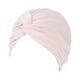 thumbnail image 5 of Qarigey Turbante musulmán Hijabs Gorras Turbantes sólidos Sombreros preatados Islámica Gorro transpirable Gorros para pacientes con cáncer Rosa claro 2Conjunto, 5 of 6