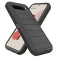 thumbnail image 3 of Asuwish Compatible with Google Pixel 6 Phone Case Hybrid Rugged Shockproof Hard Protective Drop Proof Full Body Heavy Duty Mobile Cell Cover for Pixel6 Pixle Six Women Men Black, 3 of 6