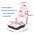 thumbnail image 3 of Fotbe Breast Cancer Pink Ribbons Awareness (2) Funda para Asiento de Auto con Estampado – Impermeable y Antisudor – Ajuste Universal, Lavable a Máquina, Antideslizante (1 Pieza), 3 of 5