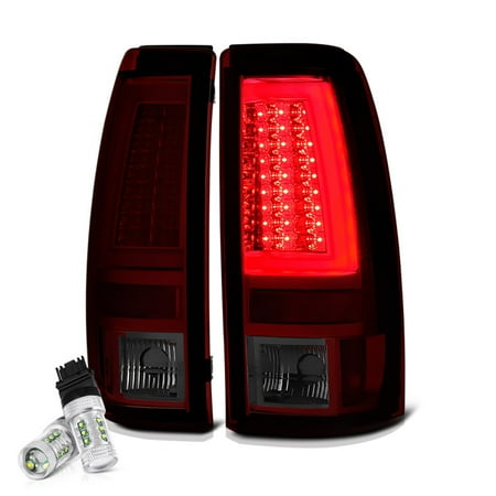 Silverado 3500 Pickup Tail Lamp - VIPMOTOZ Premium LED Tail Light Lamp For 1999-2002 Chevy Silverado & 1999-2006 GMC Sierra 1500 2500 3500