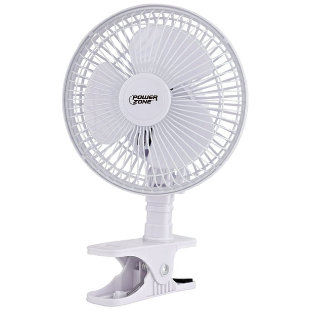 Homebasix F0645 ClipOn Oscillating Portable Fan