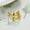 Gold, variant on Custom Double Name Rings Adjustable Women Family Jewelry With Gift Box
